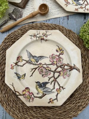 Assiette plate Moore & Co modèle ETON - 1886