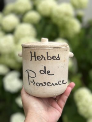 Pot en terre cuite Herbes de Provence