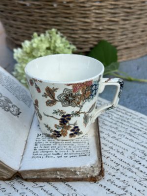 Tasse à café Sarreguemines modèle Hanoï
