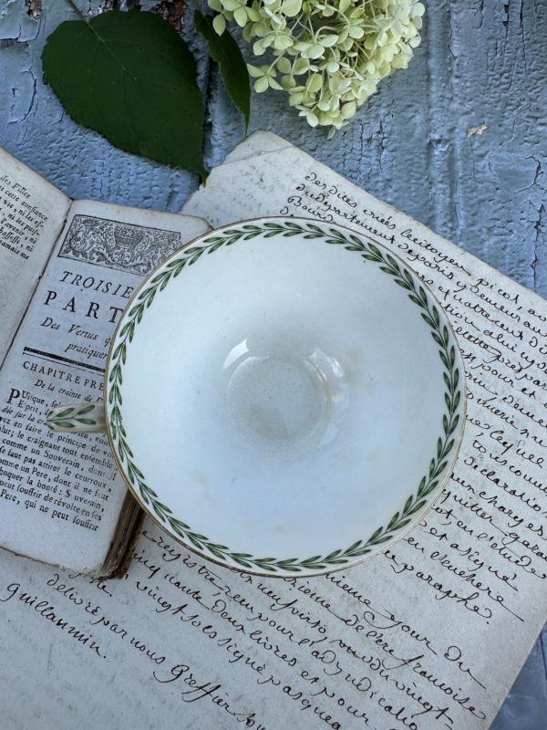 Tasse à thé Sarreguemines XIXème – Image 3