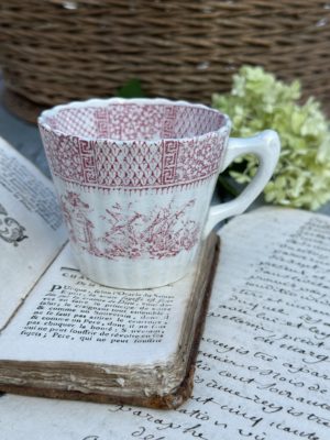 Tasse à café terre de fer Lunéville