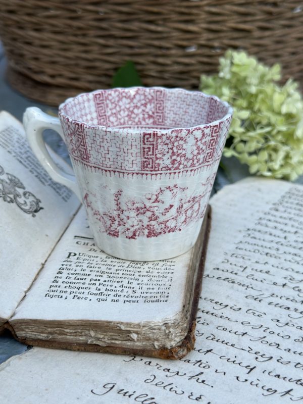 Tasse à café terre de fer Lunéville – Image 2