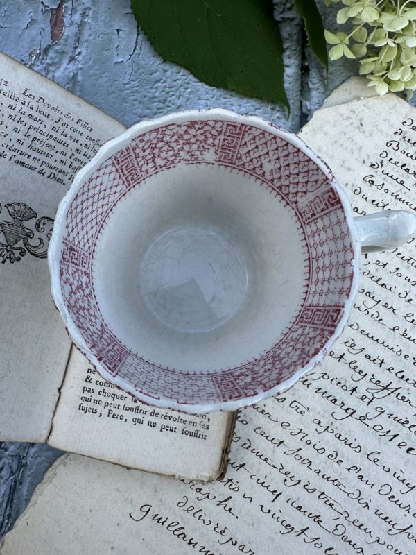 Tasse à café terre de fer Lunéville – Image 3
