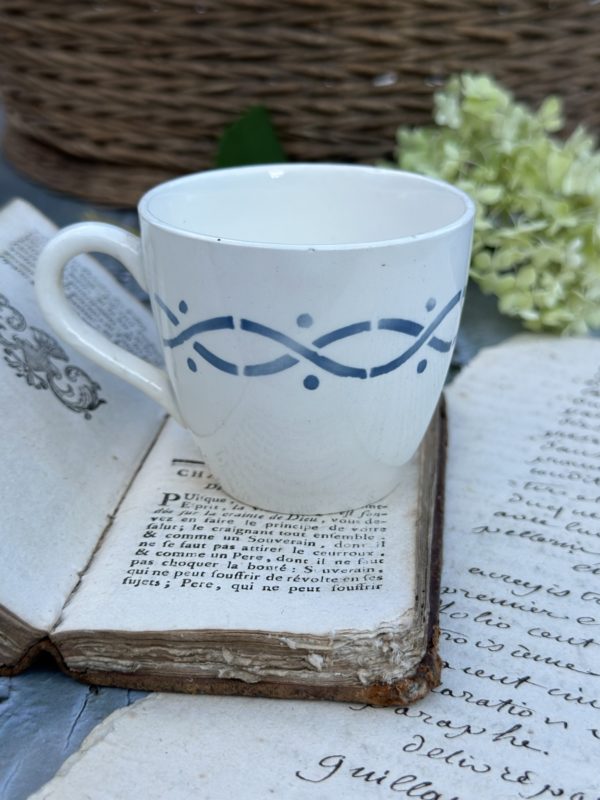Tasse à café Sarreguemines Digoin modèle Janine – Image 2