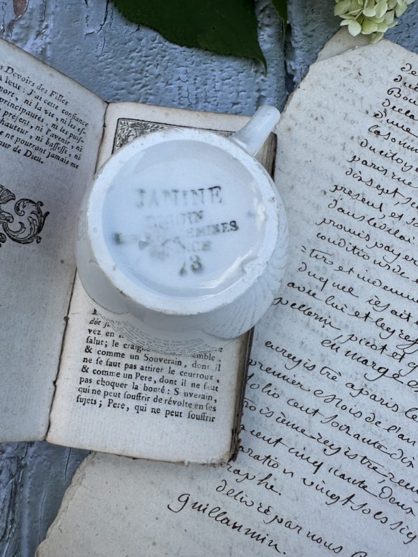 Tasse à café Sarreguemines Digoin modèle Janine – Image 4