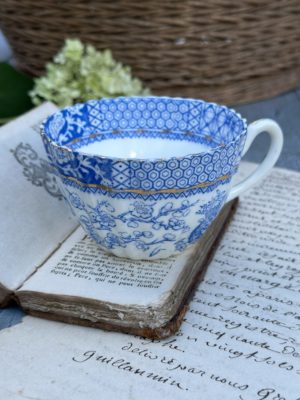 Tasse à thé en porcelaine anglaise Blairs