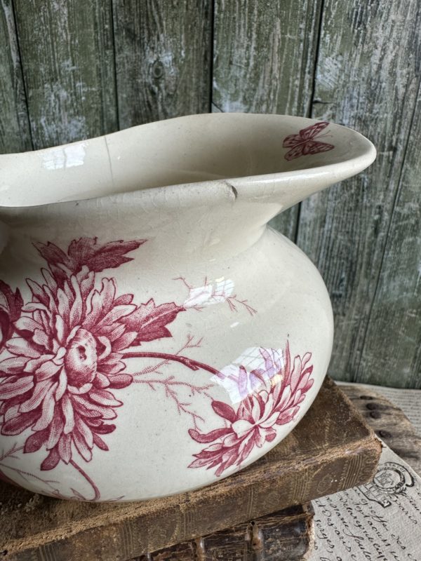 Broc joufflu Gien modèle Fleurs Variées – Image 7