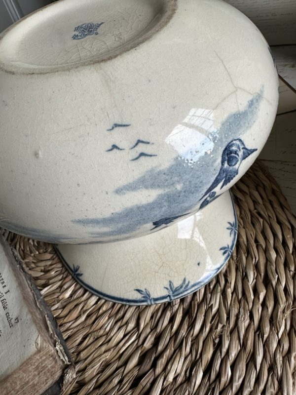 Grand broc Joufflu Gien modèle Vol d'Oiseaux – Image 6