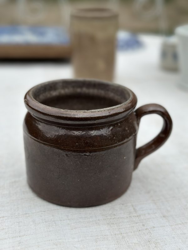 Réservé - dessous du plat Gien, pot à graisse Lunéville, 2 pots à anses – Image 5