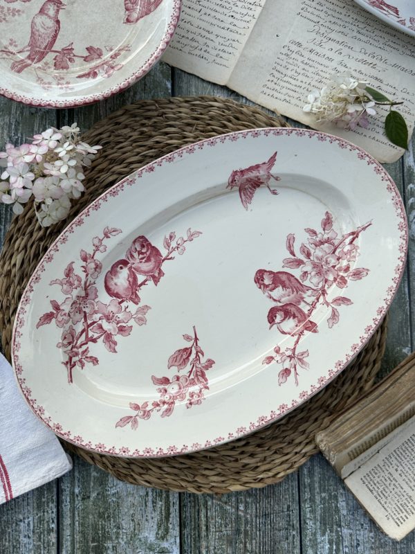 Plat ovale Sarreguemines Favori