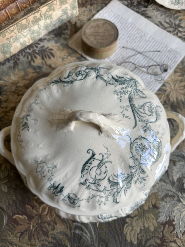 Grande soupière Gien modèle Rinceaux – Image 4