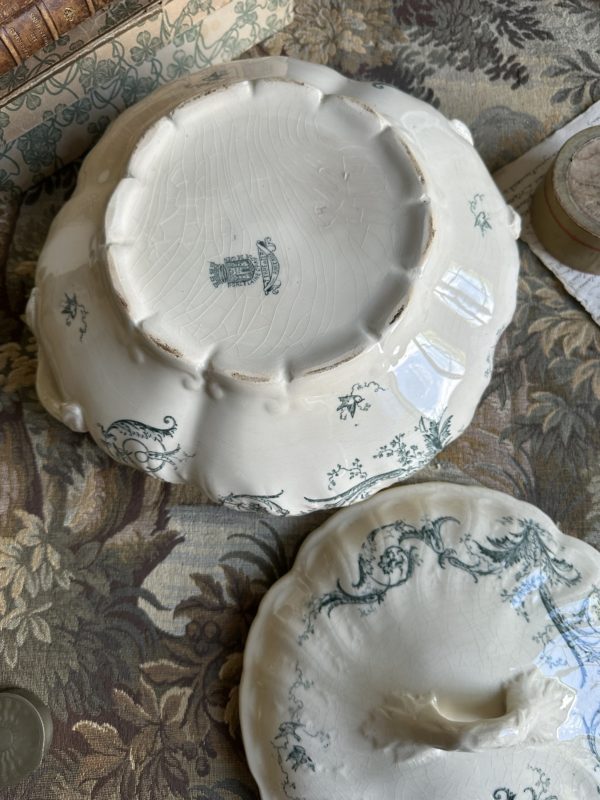Grande soupière Gien modèle Rinceaux – Image 6