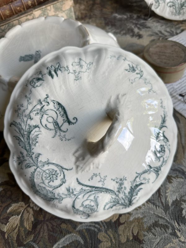 Grande soupière Gien modèle Rinceaux – Image 7