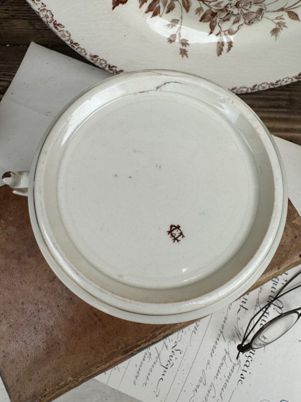 Grande tasse à chocolat Creil et Montereau – Image 3