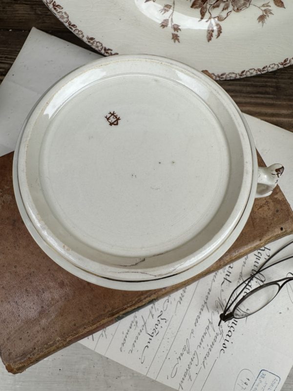 Grande tasse à chocolat Creil et Montereau – Image 4