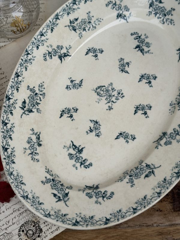Plat ovale Gien modèle Avril – Image 2