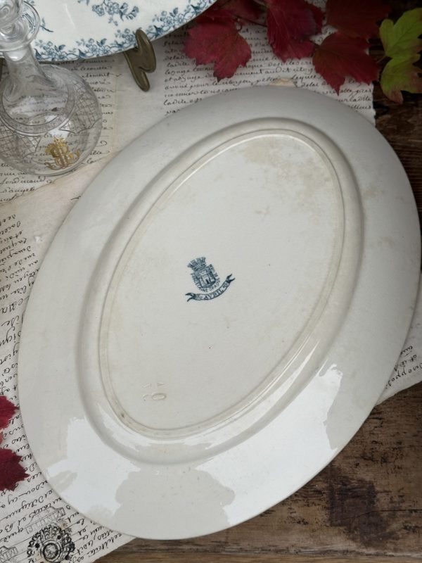 Plat ovale Gien modèle Avril – Image 3