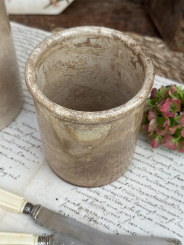 Pot à confiture ou à graisse patiné – Image 5