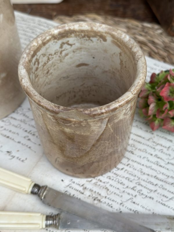 Pot à confiture ou à graisse patiné – Image 6