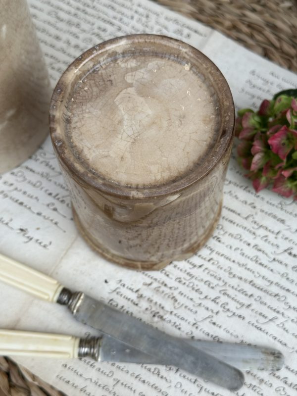 Pot à confiture ou à graisse patiné – Image 7