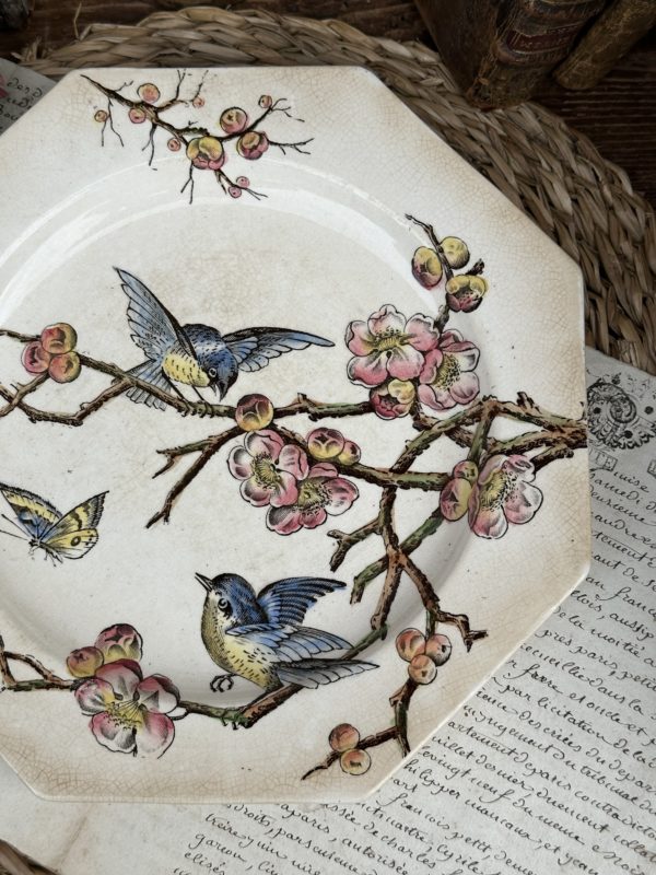 Assiette plate Moore & Co modèle ETON – 1886  – Image 3