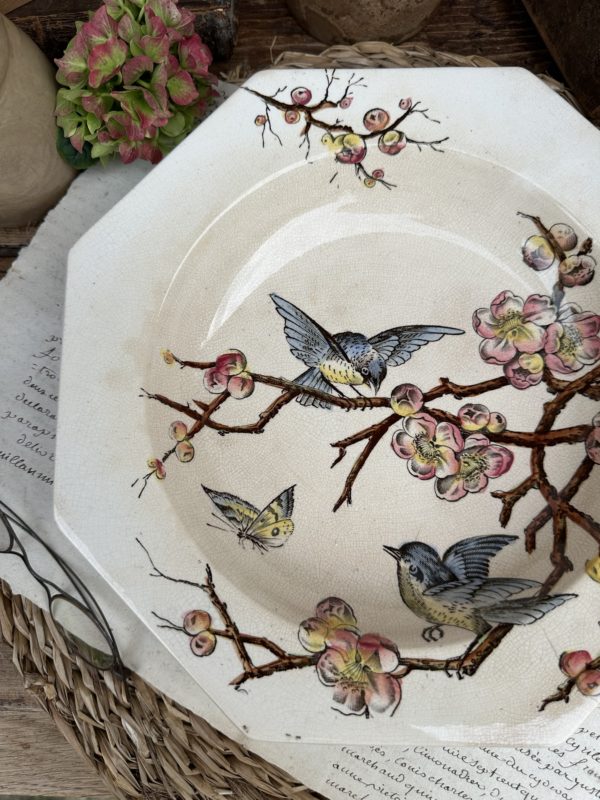 I. Assiette creuse Moore & Co modèle ETON – 1886  – Image 2