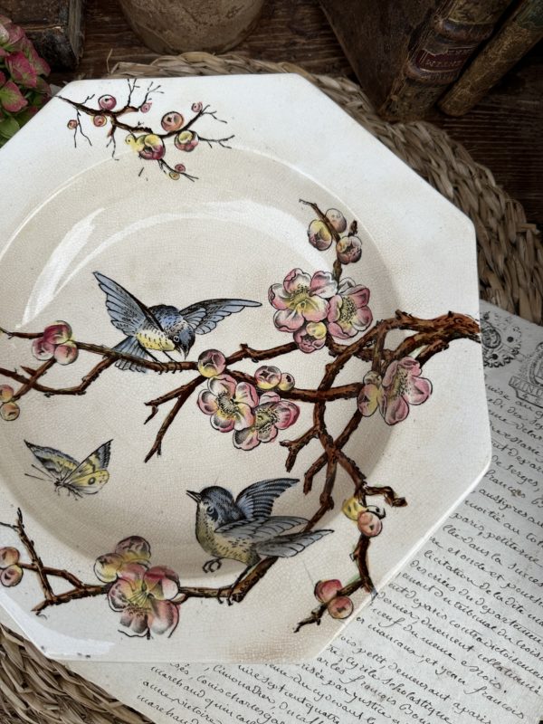 I. Assiette creuse Moore & Co modèle ETON – 1886  – Image 3