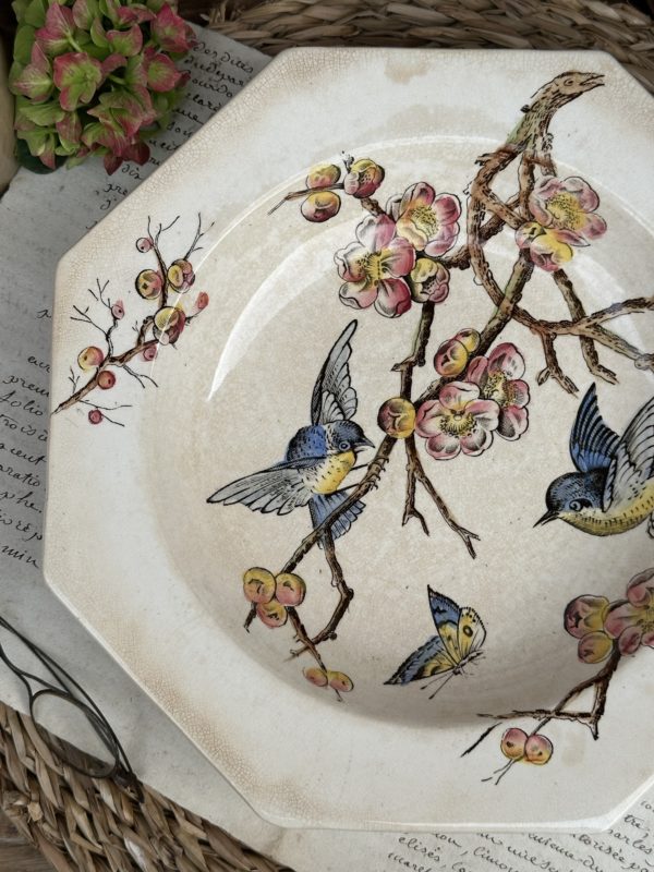 II. Assiette creuse Moore & Co modèle ETON – 1886  – Image 2