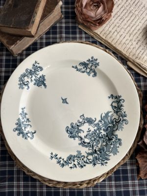 I. Grand plat rond 32,40cm - BFK modèle Régent