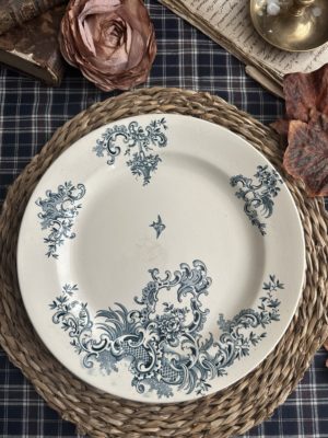 Plat rond 27,60cm - BFK modèle Régent