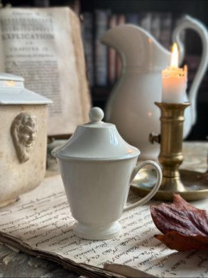 Rare pot à crème Creil - XIXème