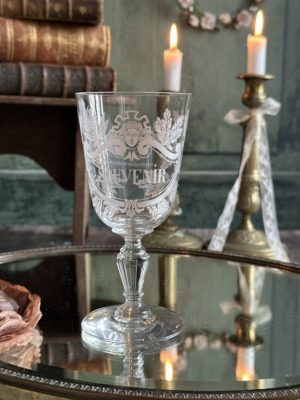 Verre à vin rouge/ eau en cristal Baccarat SOUVENIR