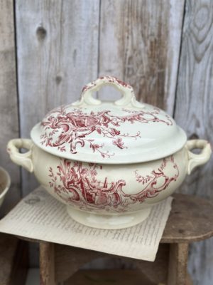 II. Réservé - partie de service Jules Vieillard Bordeaux modèle Buveurs